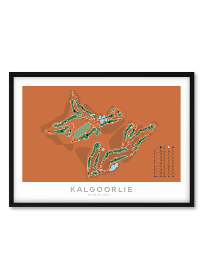 Kalgoorlie golf course artwork