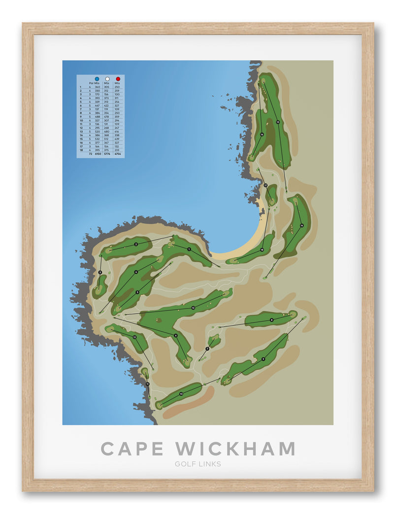 Cape Wickham golf course artwork