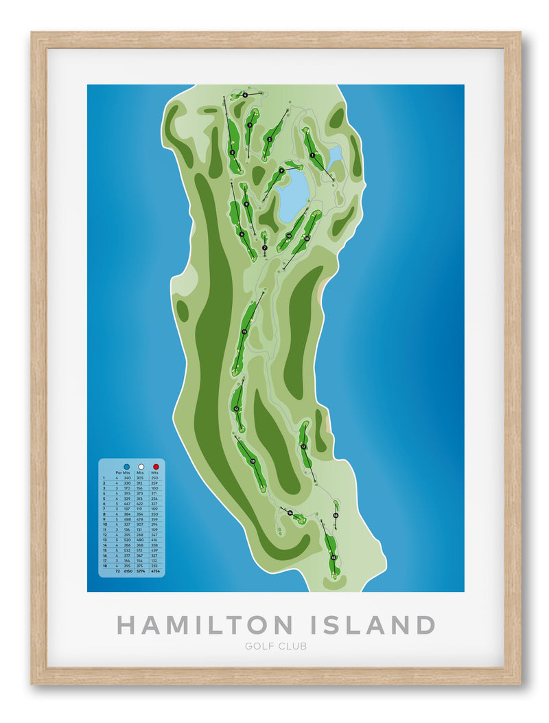 Hamilton Island golf course artwork