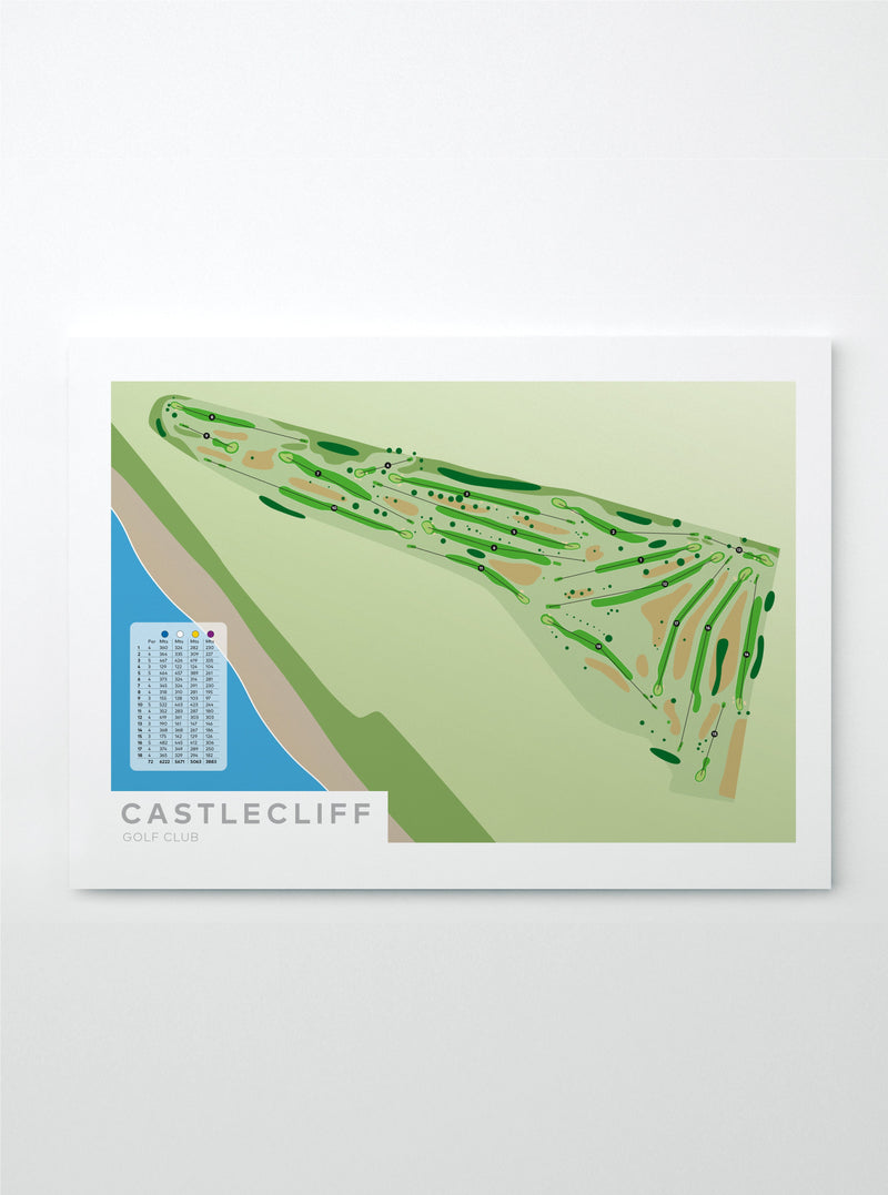 Castlecliff golf course artwork
