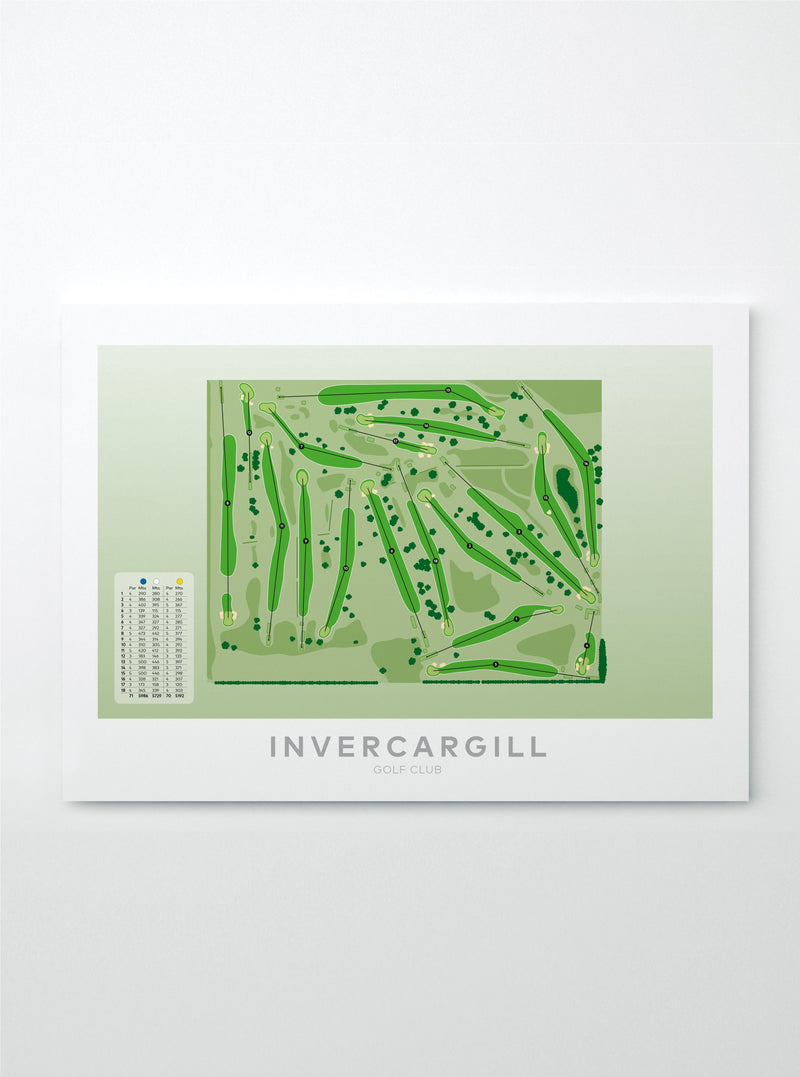 Invercargill golf course artwork