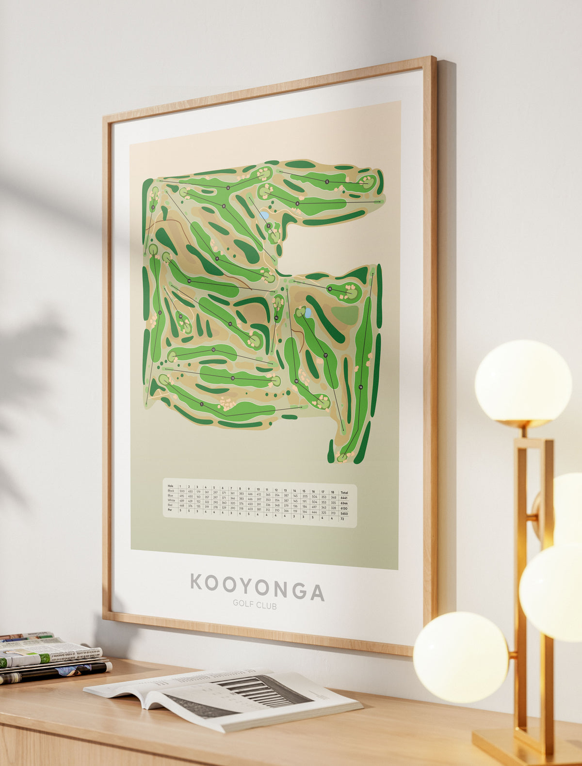 Kooyonga-Australia-Golf-course-White-Natural-print-art